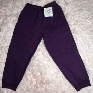 NWT Hanna Andersson purple sweat pants
